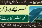 Punjab Solar Plate Scheme 2025 Apply Now Before Deadline